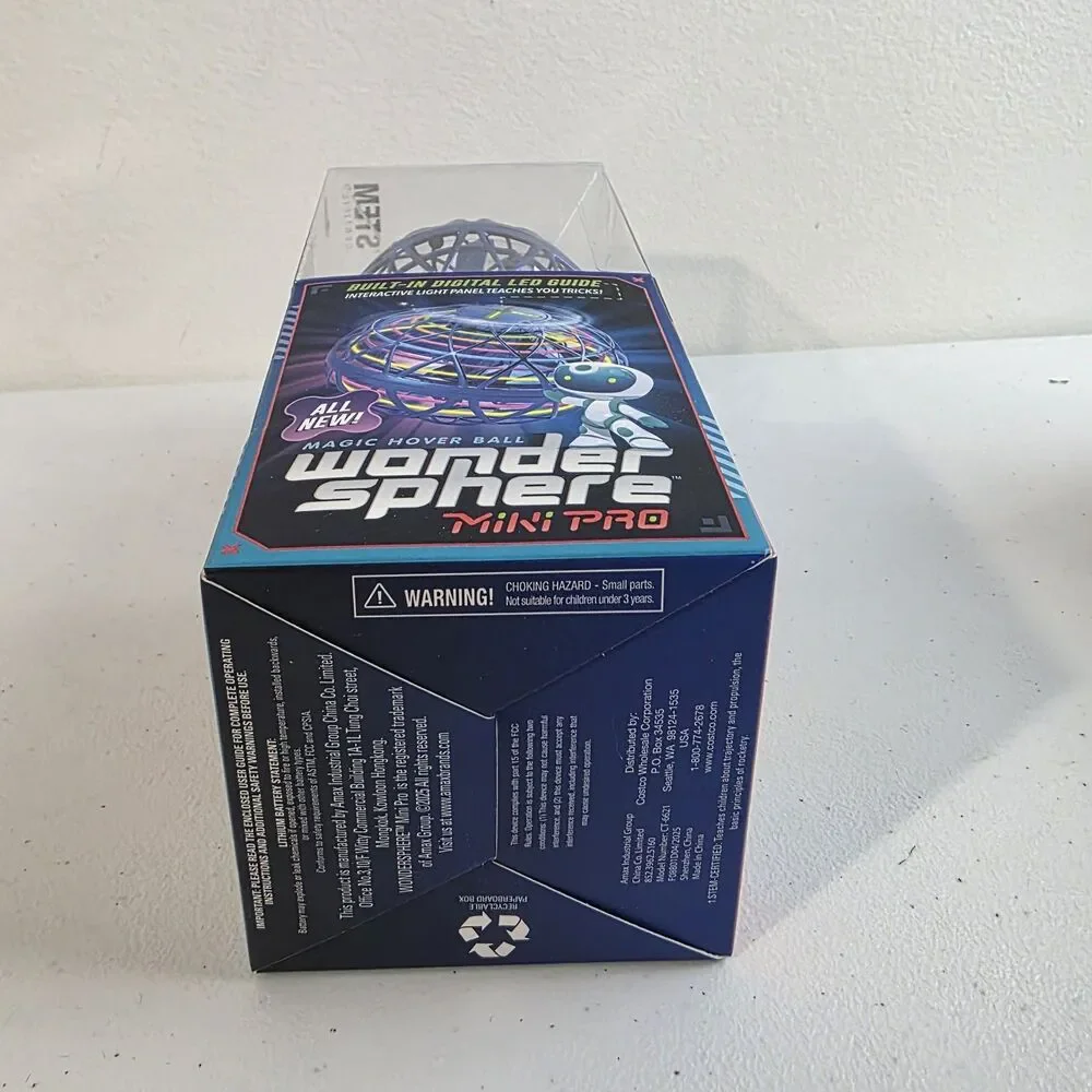 Wonder Sphere Magic Hover Ball- Blue Color- Skill Level Easy- STEM Certified